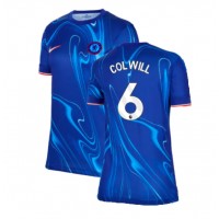 Camiseta Chelsea Levi Colwill #6 Primera Equipación para mujer 2024-25 manga corta